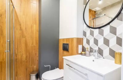 Аренда стильной 3-комнатной квартиры, 60 м², район Praga-Południe, Варшава, Польша